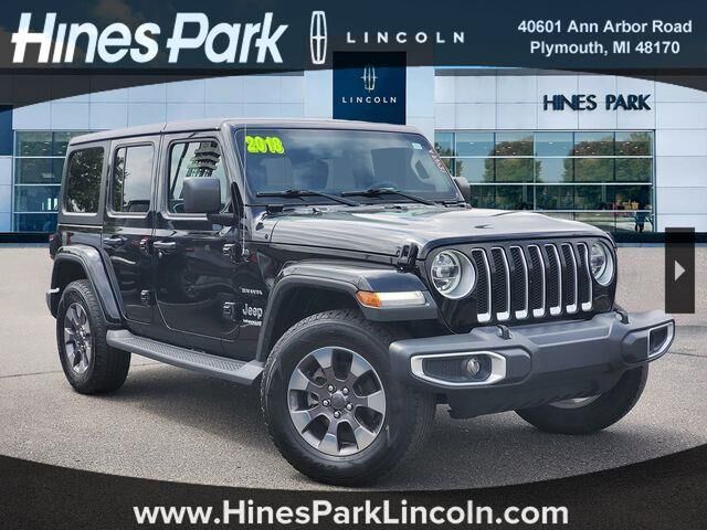 2018 Jeep Wrangler Unlimited Sahara — photo 1 of 13