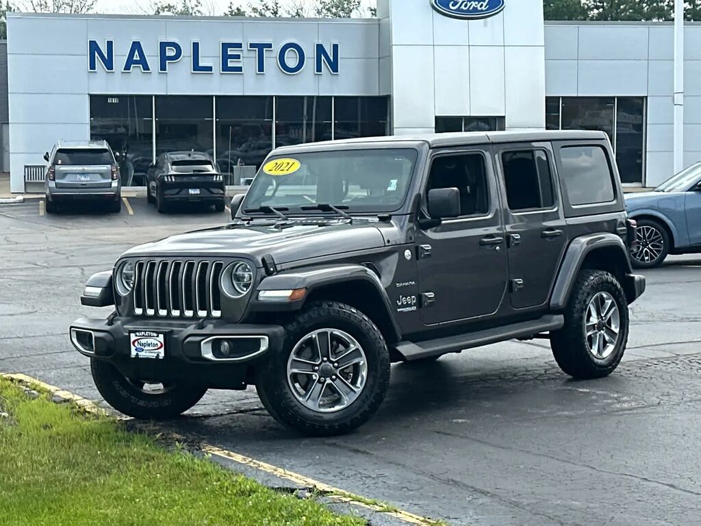 2021 Jeep Wrangler Unlimited Sahara — photo 1 of 13