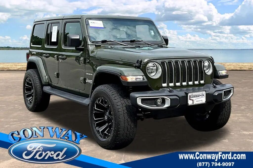 2022 Jeep Wrangler Unlimited Sahara — photo 1 of 13