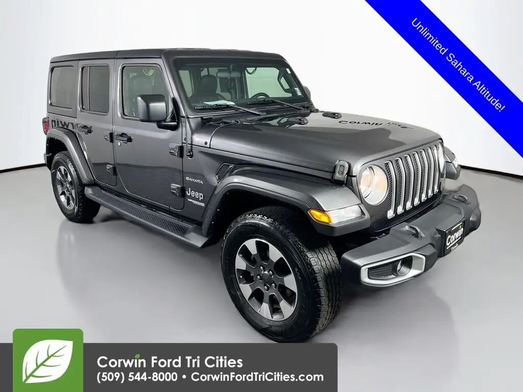 2021 Jeep Wrangler Unlimited Sahara — photo 1 of 13