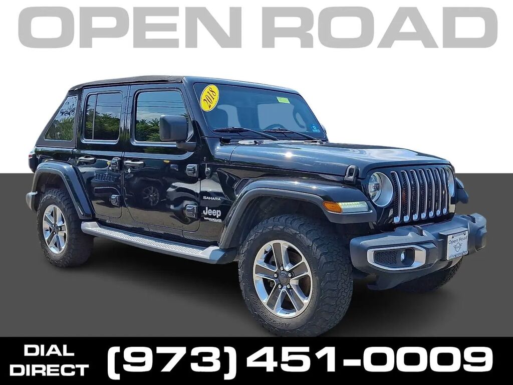 2018 Jeep Wrangler Unlimited Sahara — photo 1 of 13