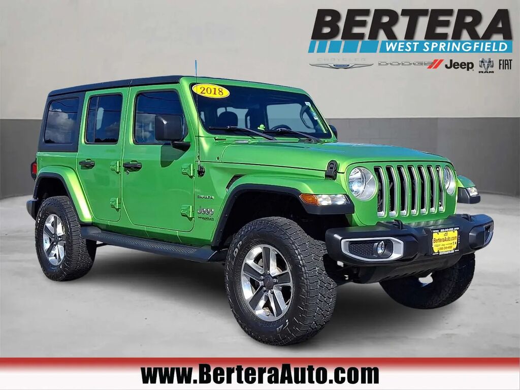 2018 Jeep Wrangler Unlimited Sahara — photo 1 of 13