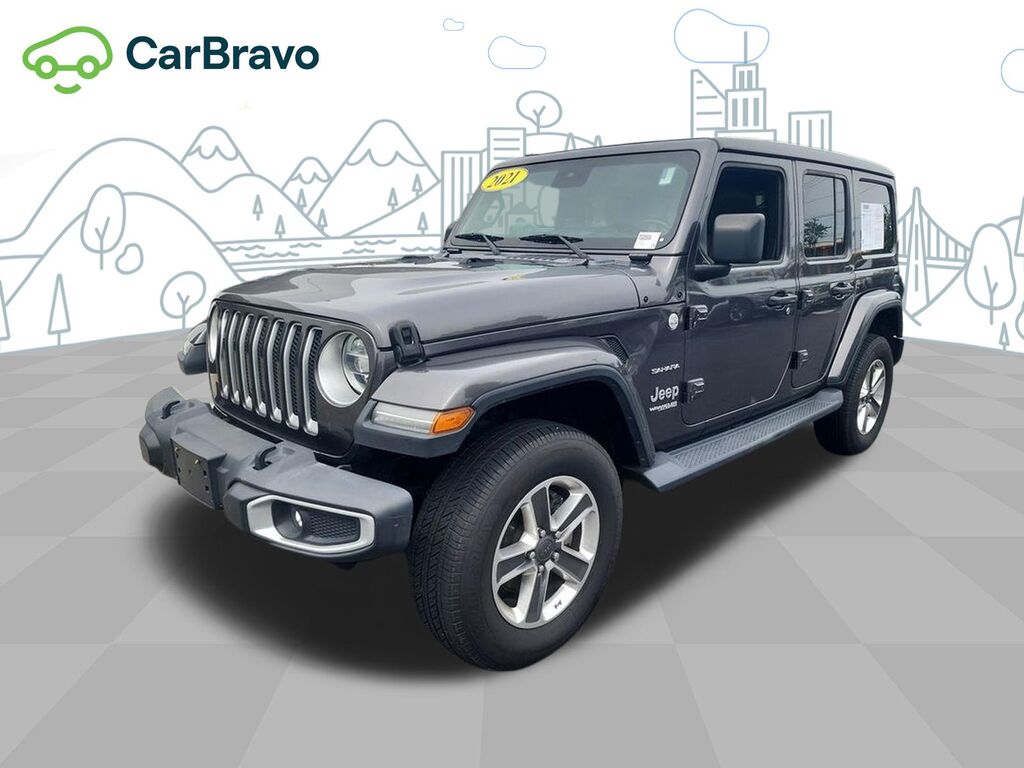2021 Jeep Wrangler Sahara 4x4 — photo 1 of 7