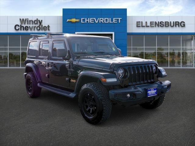 2020 Jeep Wrangler Unlimited Sahara — photo 1 of 52