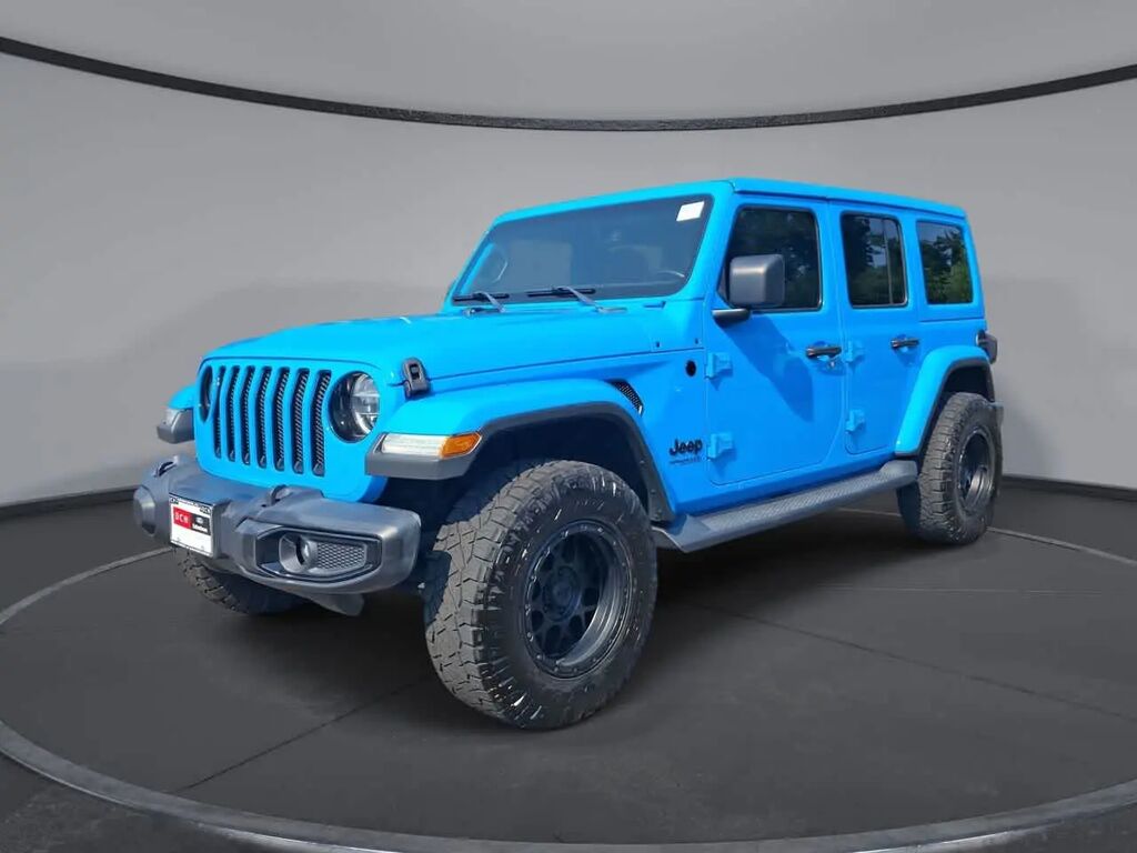 2021 Jeep Wrangler Unlimited Sahara — photo 1 of 26