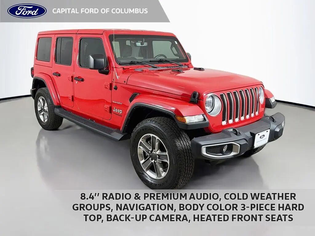 2021 Jeep Wrangler Unlimited Sahara — photo 1 of 13