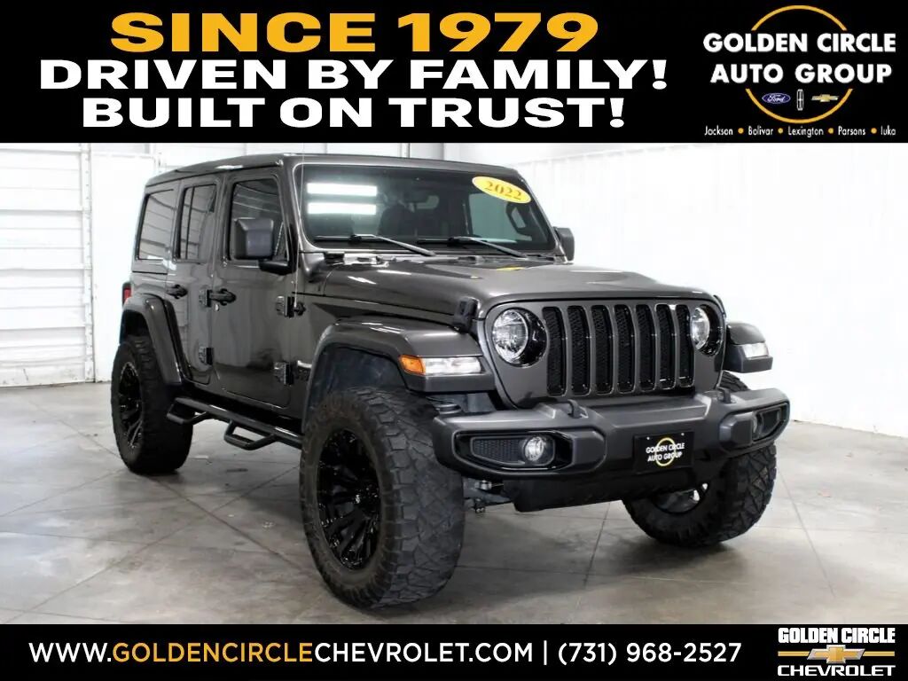 2022 Jeep Wrangler Unlimited Sahara — photo 1 of 13