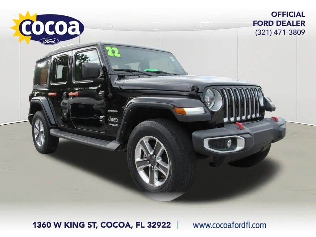 2022 Jeep Wrangler Unlimited Sahara — photo 1 of 13