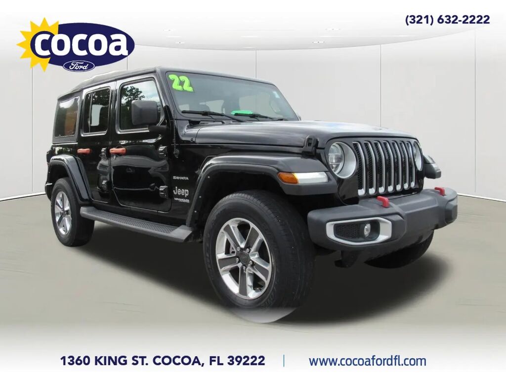 2022 Jeep Wrangler Unlimited Sahara — photo 1 of 14