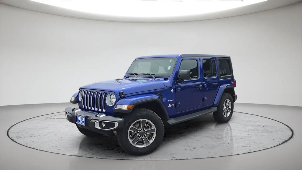 2020 Jeep Wrangler Unlimited Sahara — photo 1 of 13
