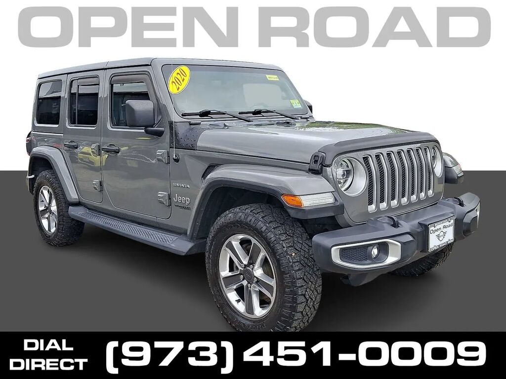 2020 Jeep Wrangler Unlimited Sahara — photo 1 of 13