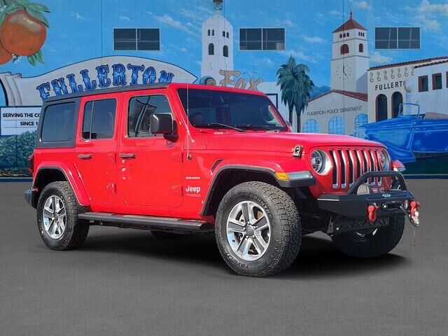 2020 Jeep Wrangler Unlimited Sahara — photo 1 of 37