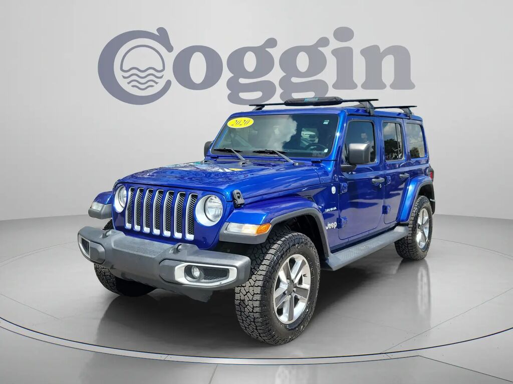 2020 Jeep Wrangler Unlimited Sahara — photo 1 of 13