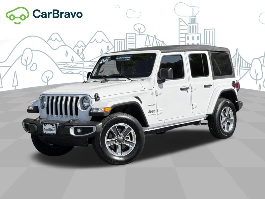 2023 Jeep Wrangler 4-Door Sahara 4x4 — photo 1 of 6
