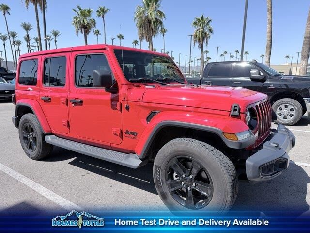 2020 Jeep Wrangler Unlimited Sahara — photo 1 of 6