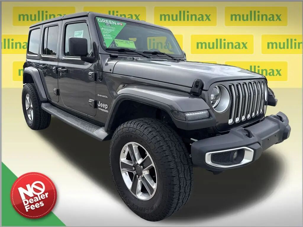 2019 Jeep Wrangler Unlimited Sahara — photo 1 of 10
