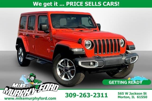 2020 Jeep Wrangler Unlimited Sahara — photo 1 of 13