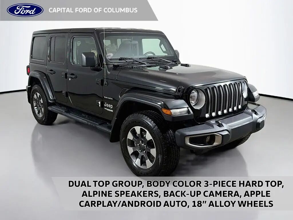 2021 Jeep Wrangler Unlimited Sahara — photo 1 of 13