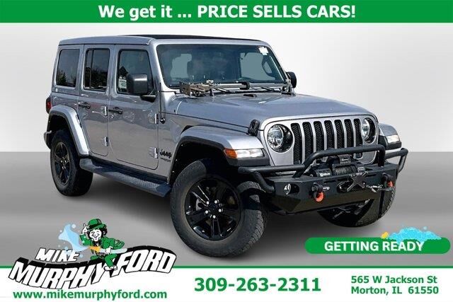 2021 Jeep Wrangler Unlimited Sahara — photo 1 of 25