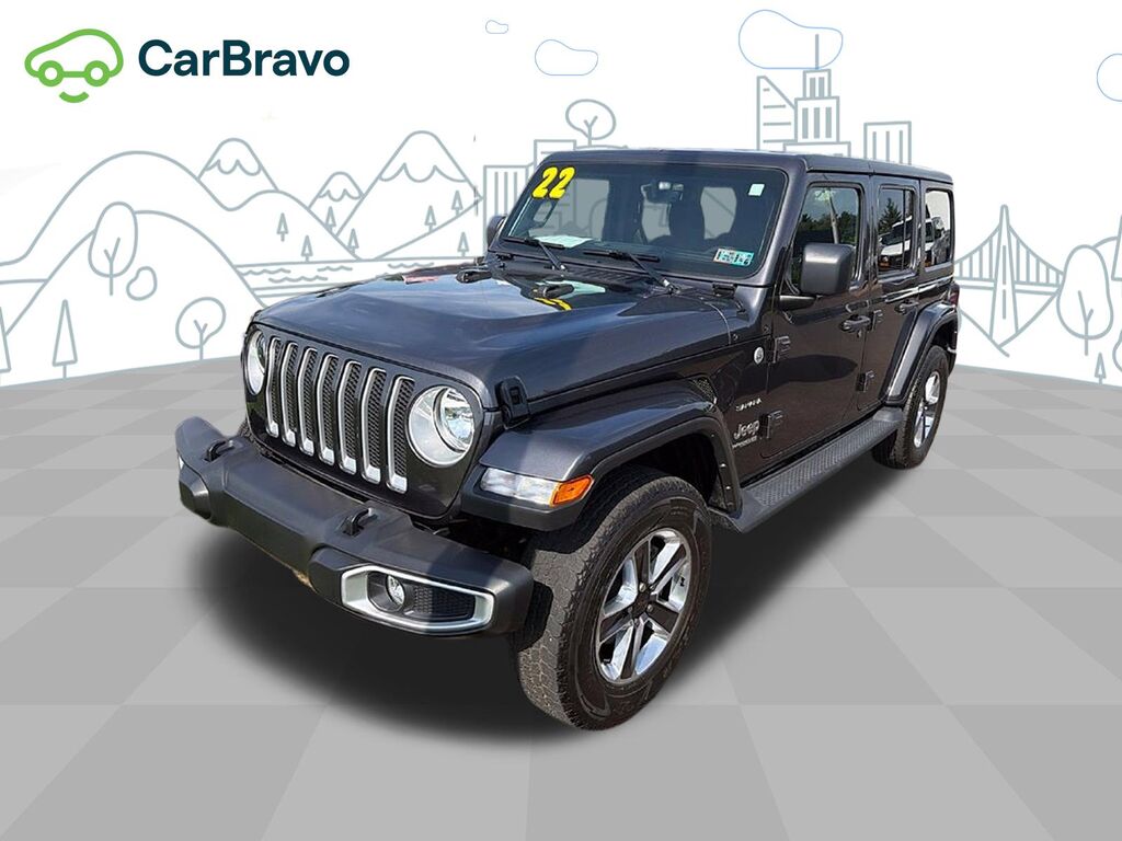 2022 Jeep Wrangler Unlimited Sahara — photo 1 of 7