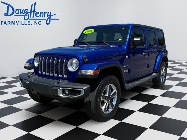 2018 Jeep Wrangler Unlimited Sahara — photo 1 of 13