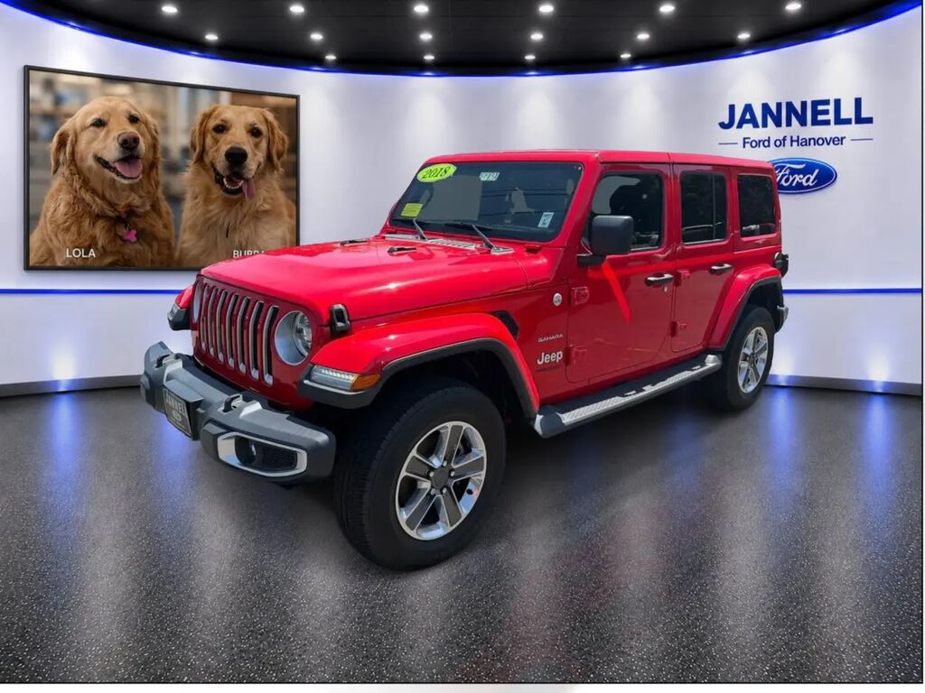 2018 Jeep Wrangler Unlimited Sahara — photo 1 of 14