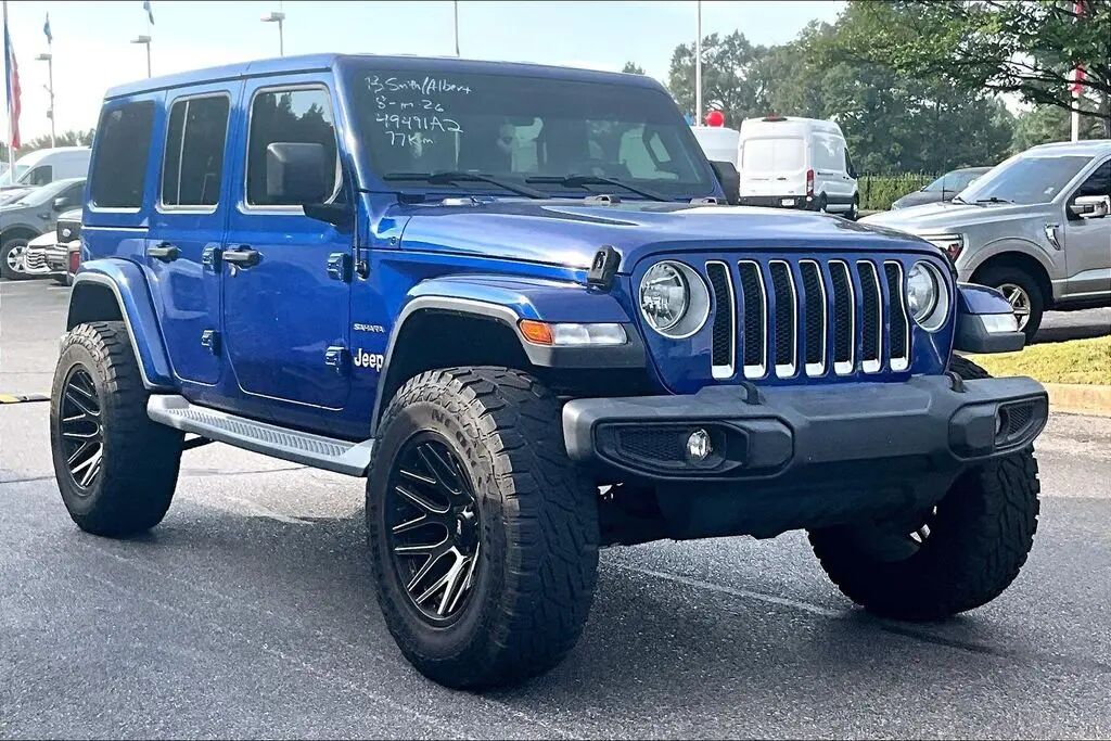 2018 Jeep Wrangler Unlimited Sahara — photo 1 of 14