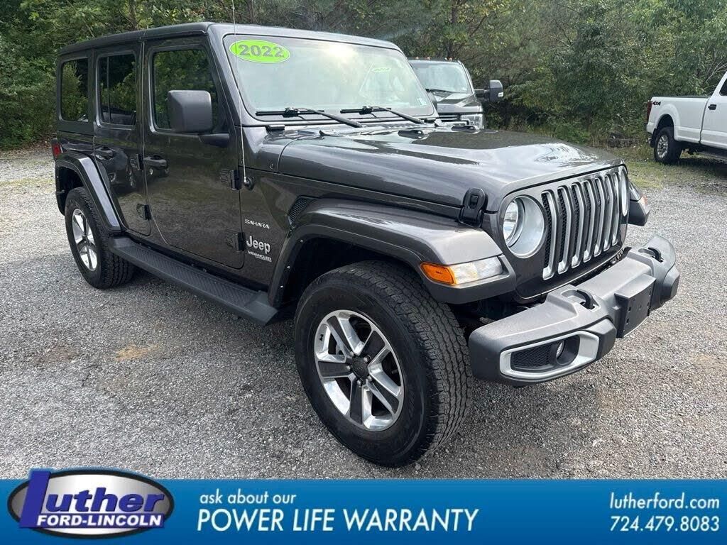 2022 Jeep Wrangler Unlimited Sahara — photo 1 of 2