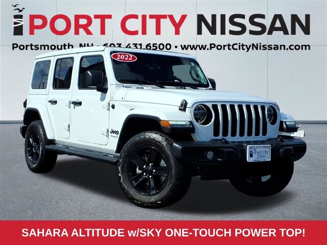 2022 Jeep Wrangler Unlimited Sahara Altitude