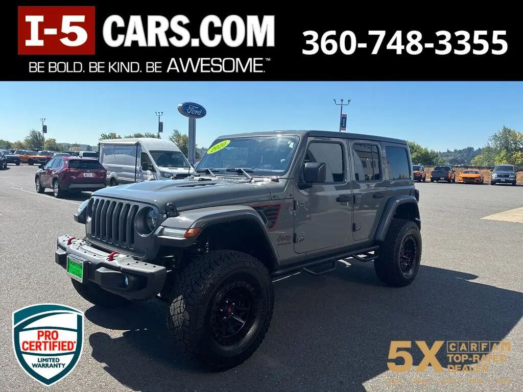 2020 Jeep Wrangler Unlimited Rubicon — photo 1 of 32