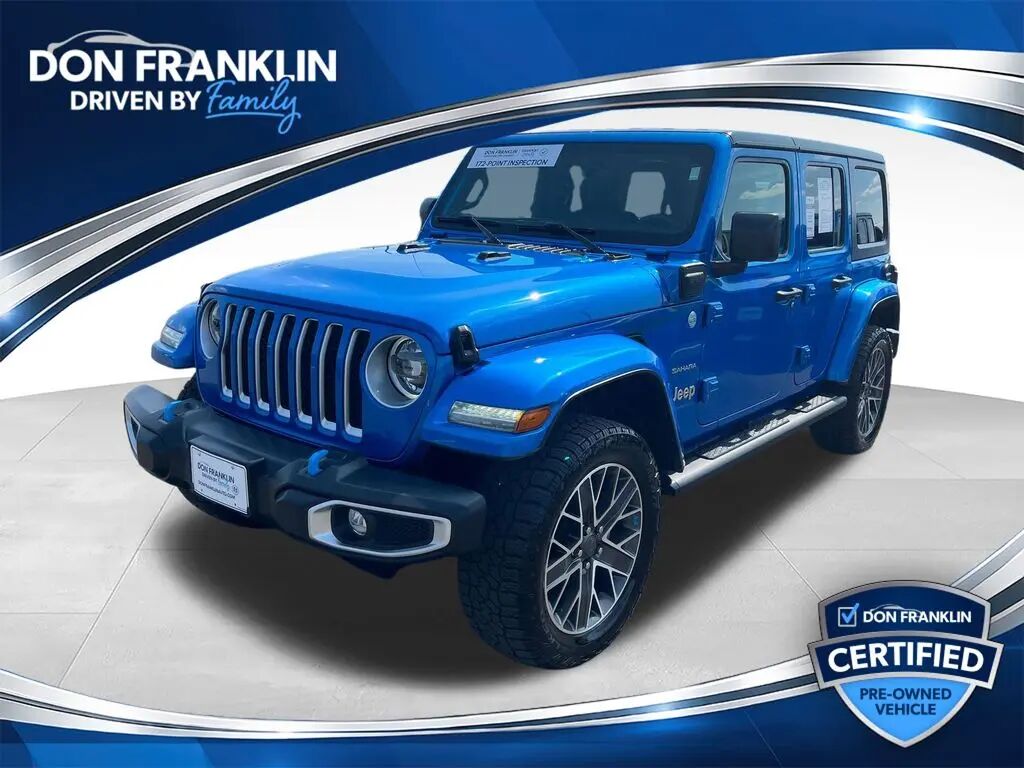 2023 Jeep Wrangler Sahara 4xe — photo 1 of 26