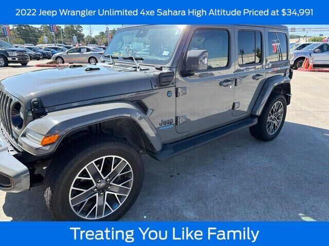 2022 Jeep Wrangler Unlimited Sahara 4xe — photo 1 of 7