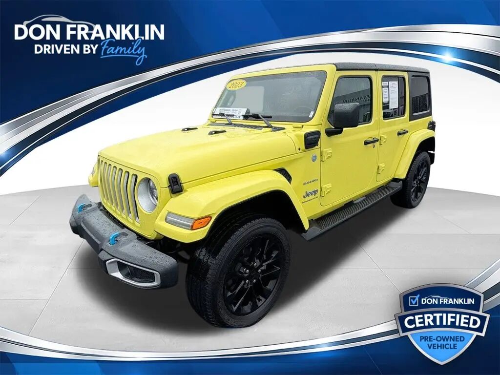 2023 Jeep Wrangler Sahara 4xe — photo 1 of 27