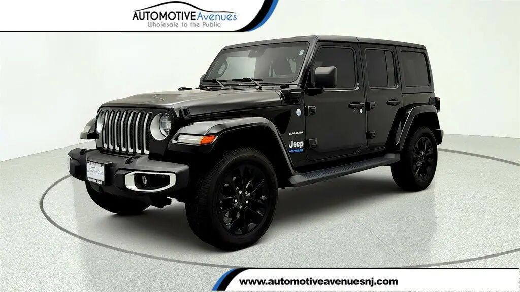 2021 Jeep Wrangler Unlimited Sahara 4xe — photo 1 of 10