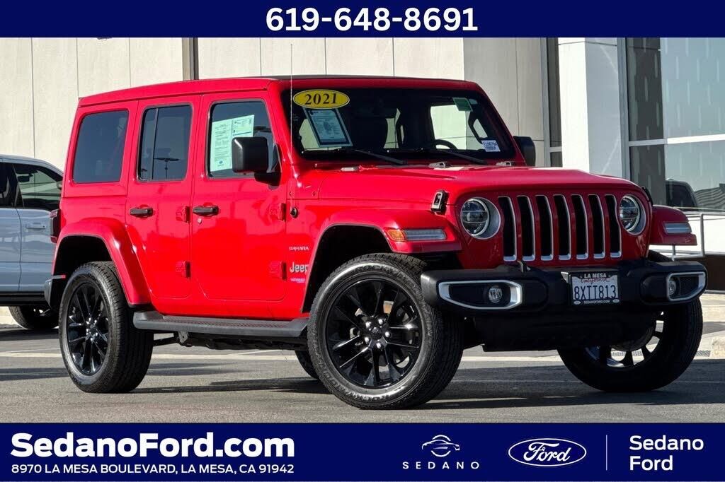 2021 Jeep Wrangler Unlimited Sahara 4xe — photo 1 of 1