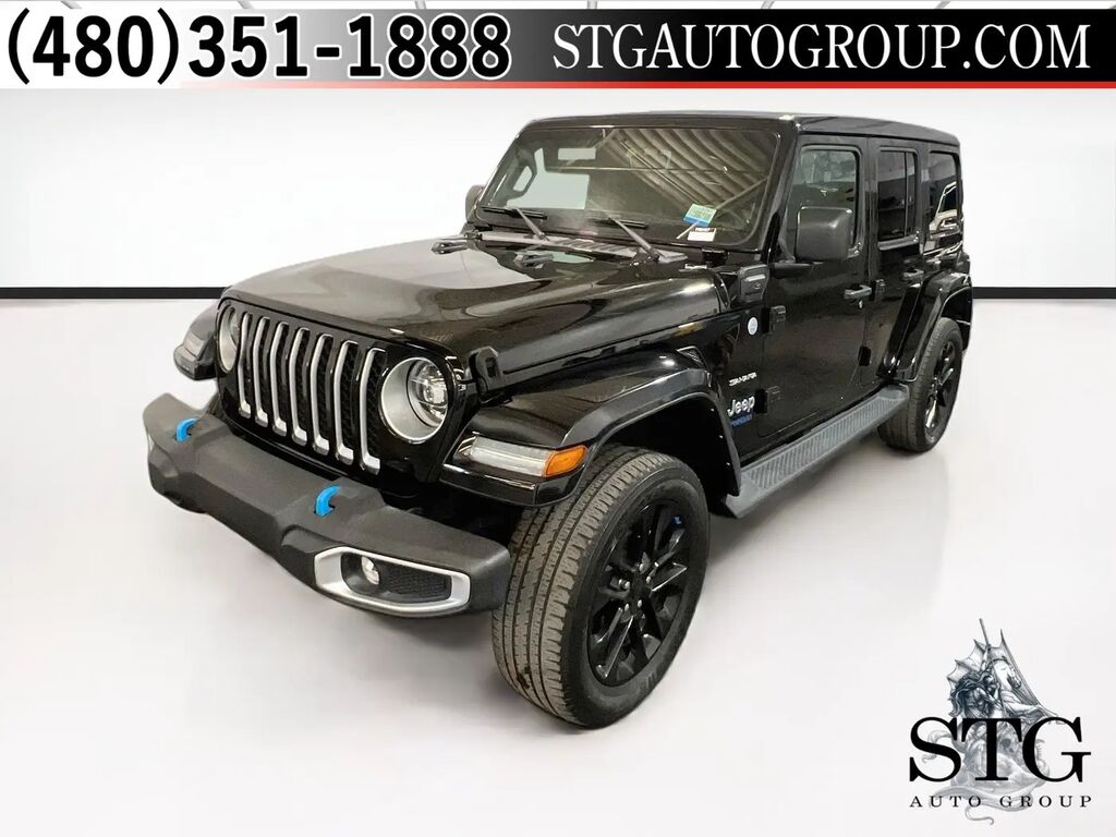 2022 Jeep Wrangler Unlimited Sahara 4xe — photo 1 of 13