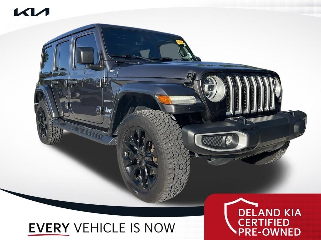 2021 Jeep Wrangler Unlimited Sahara 4xe — photo 1 of 10