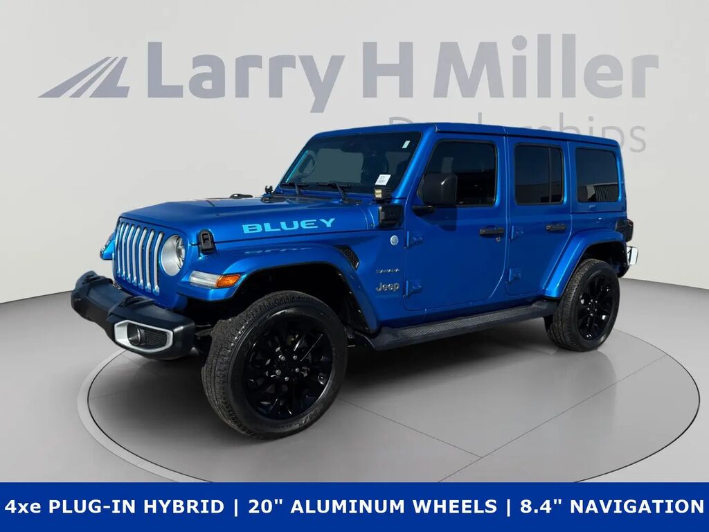 2021 Jeep Wrangler Unlimited Sahara 4xe — photo 1 of 3