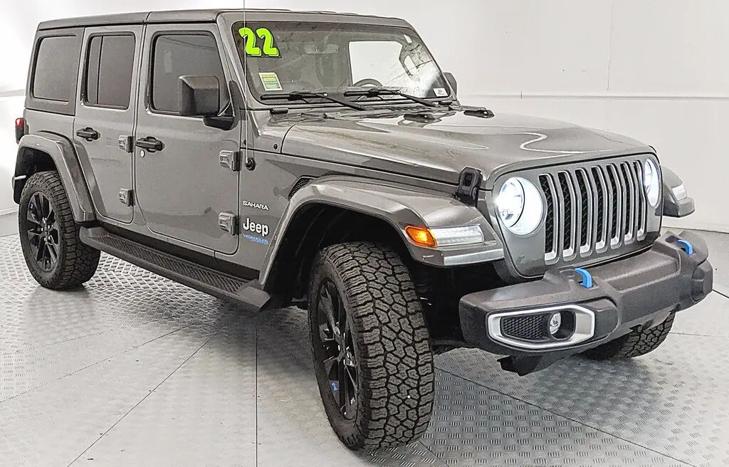 2022 Jeep Wrangler Unlimited Sahara 4xe — photo 1 of 13