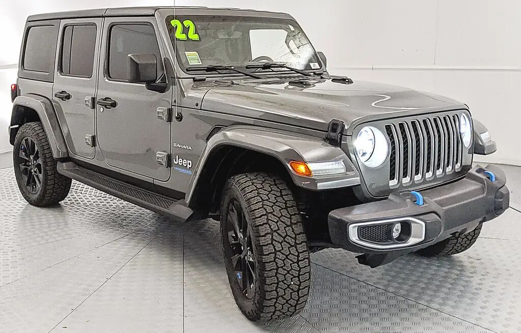 2022 Jeep Wrangler Unlimited Sahara 4xe — photo 1 of 26
