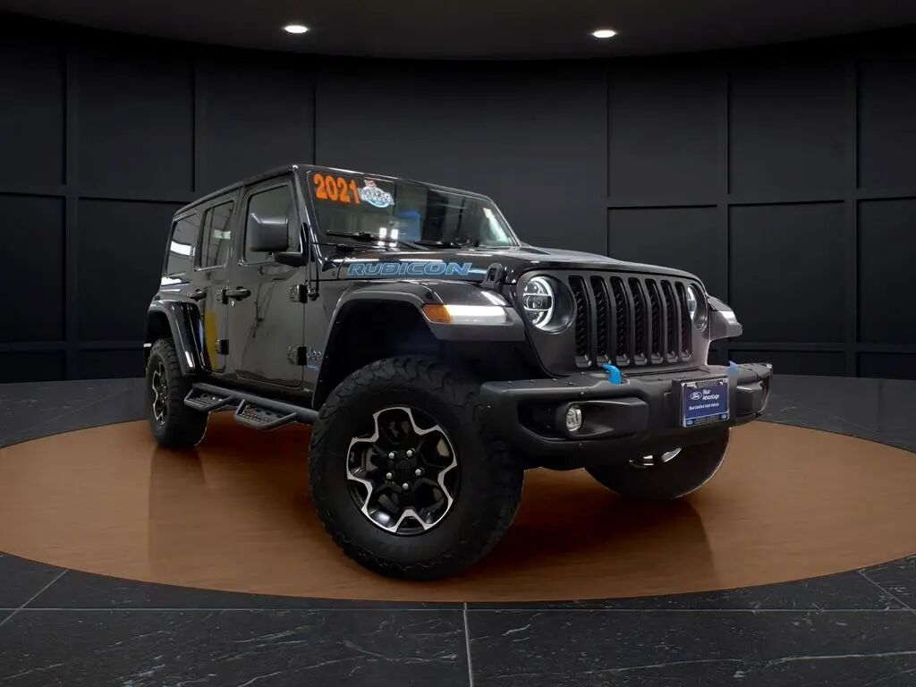 2021 Jeep Wrangler Unlimited Rubicon 4xe — photo 1 of 37