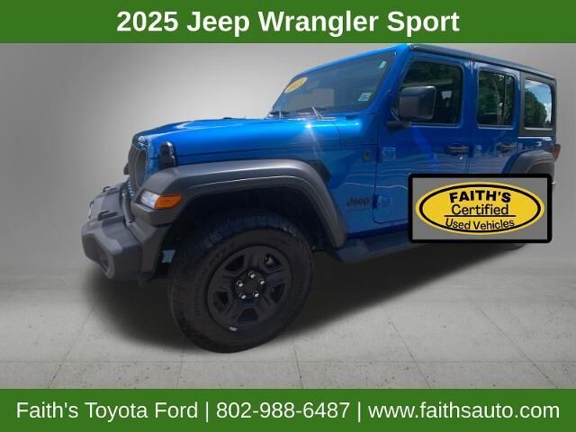 2025 Jeep Wrangler Sport — photo 1 of 26