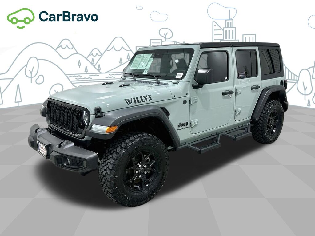 2024 Jeep Wrangler 4-Door Willys 4x4 — photo 1 of 6