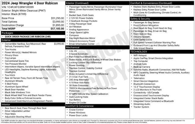 2024 Jeep Wrangler Rubicon
