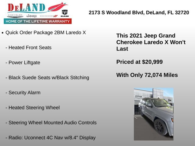 2021 Jeep Grand Cherokee Laredo X