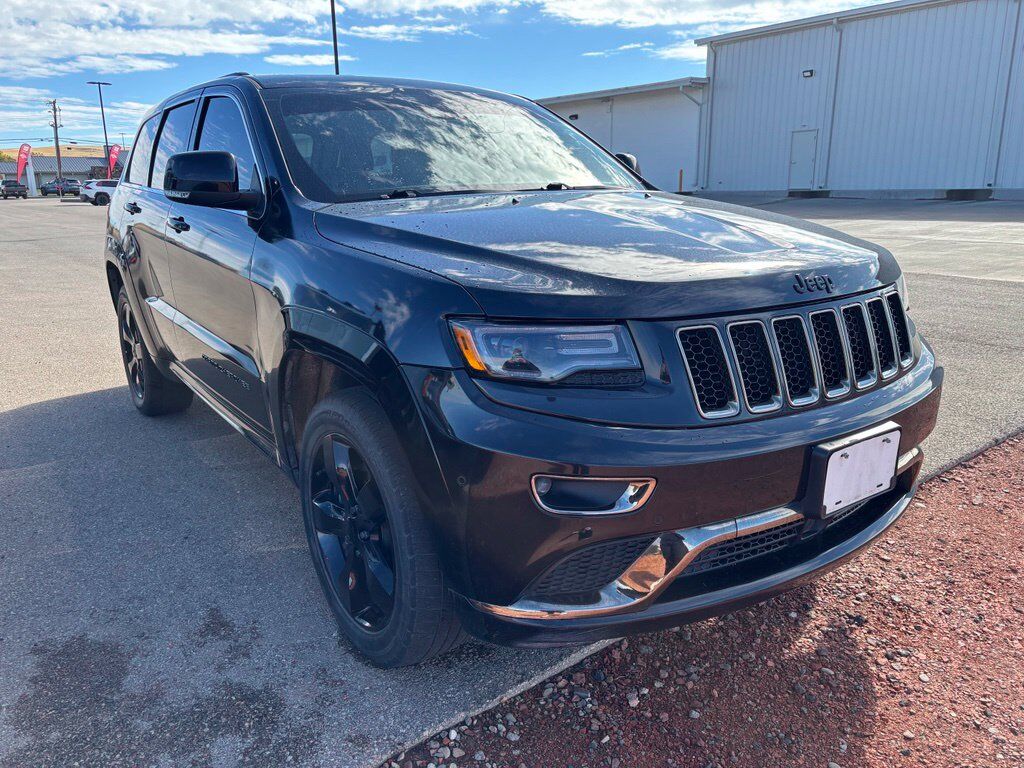 2016 Jeep Grand Cherokee Overland — photo 1 of 6