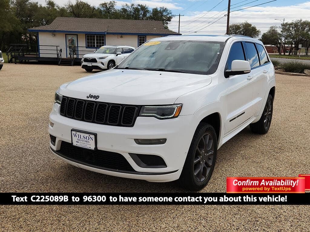 2020 Jeep Grand Cherokee Overland — photo 1 of 1