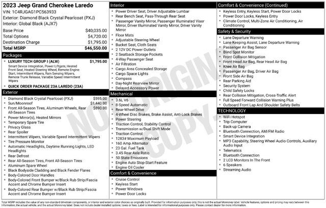 2023 Jeep Grand Cherokee Laredo