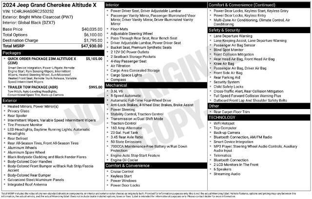 2024 Jeep Grand Cherokee Laredo — photo 1 of 26