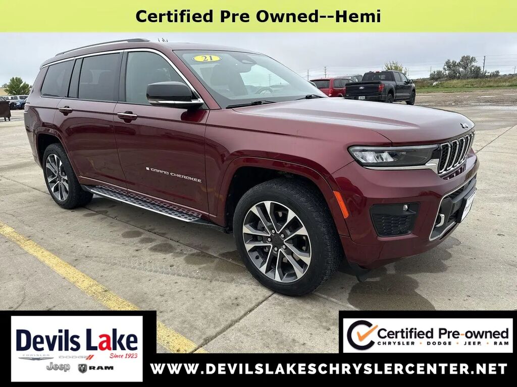 2021 Jeep Grand Cherokee L Overland — photo 1 of 13